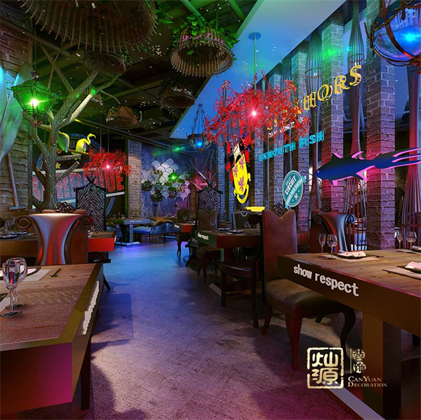 主題餐廳設計裝修效果圖—燦源裝飾 主題餐廳設計裝修效果圖—燦源裝飾