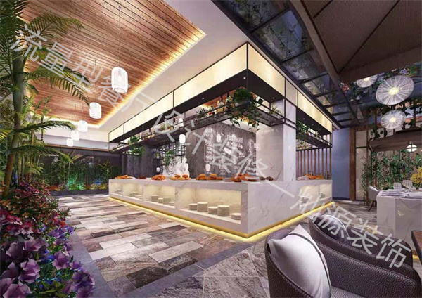 餐廳設計裝修效果圖—燦源裝飾 餐廳設計裝修效果圖—燦源裝飾